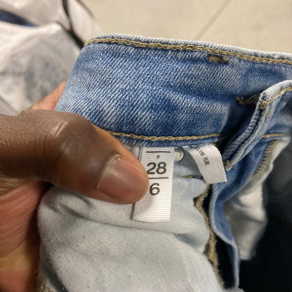 Y2K low rise loft bootcut jeans 27x28 - Picture 5 of 5
